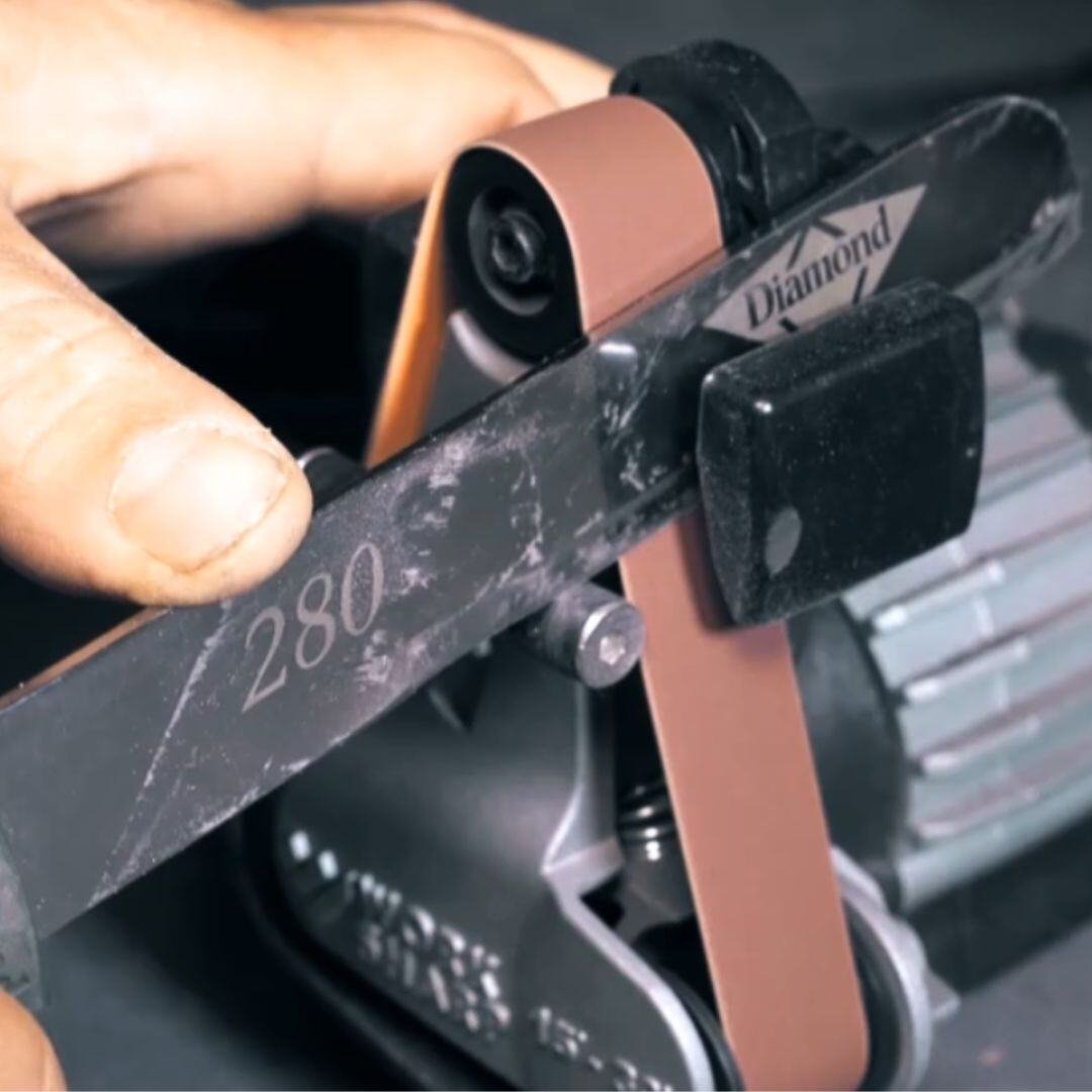 Sharpening Toeing Knife