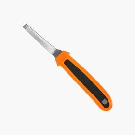 Bovi-Bond hoof knife with plastic grip narrow